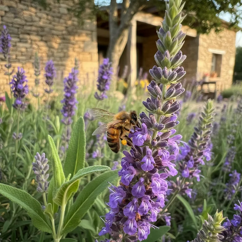 Attirer les abeilles et pollinisateurs dans son jardin du Languedoc