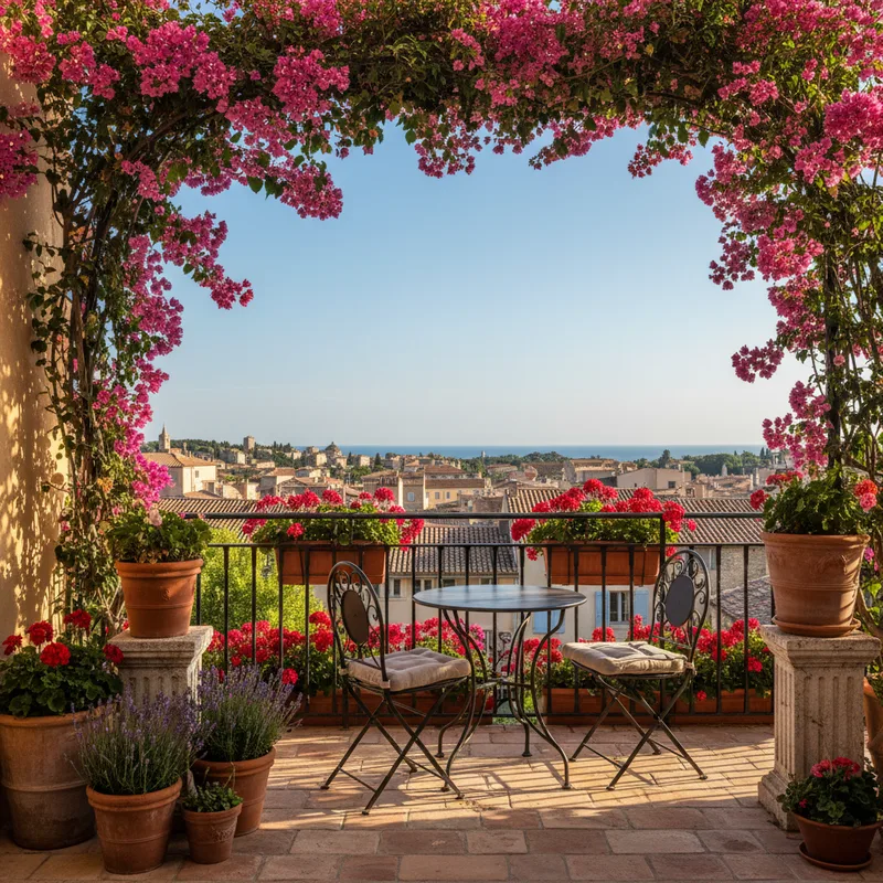 Balcon et terrasse fleuris : créer un espace vert en ville