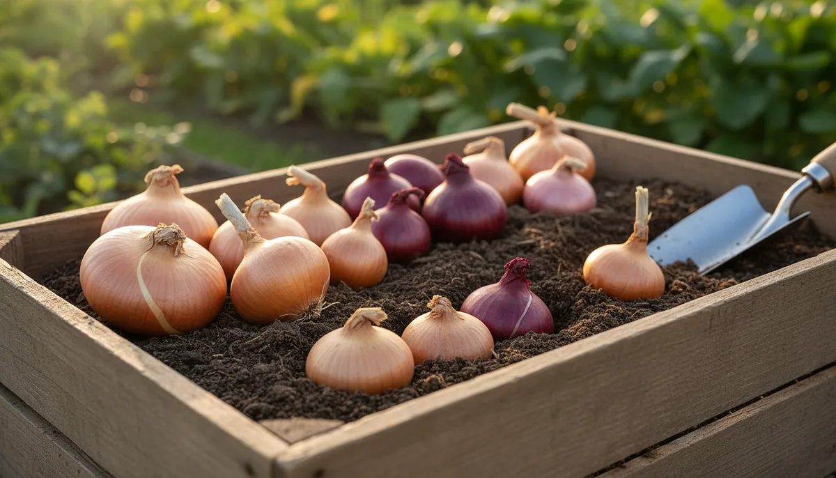 Bulbilles d'oignons : variétés, calibres et techniques de plantation