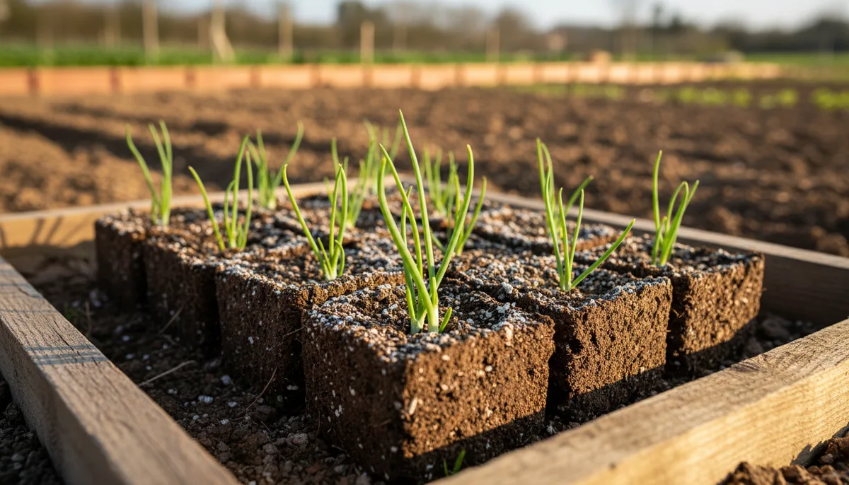 Planter l'oignon blanc en motte : guide complet pour une récolte précoce