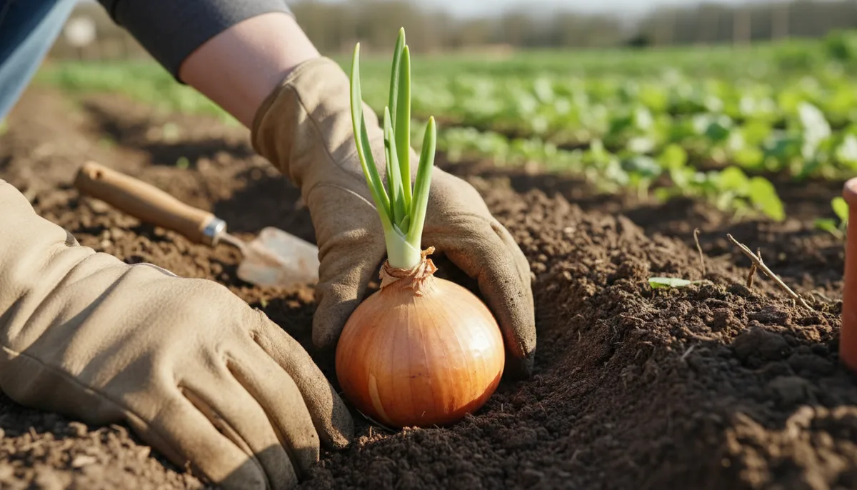 Planter un oignon germé : méthode, période et récolte au potager