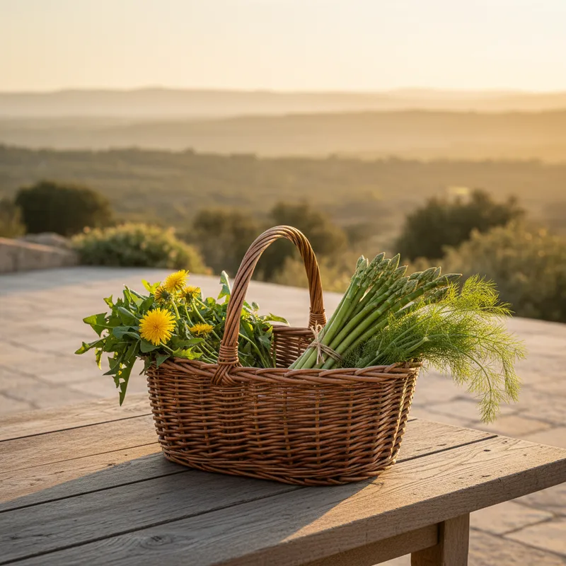 Plantes sauvages comestibles du Languedoc : ce que l'on peut cueillir