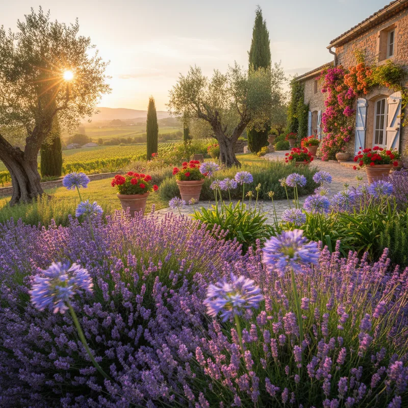 Les meilleures plantes vivaces pour un jardin ensoleillé du Midi