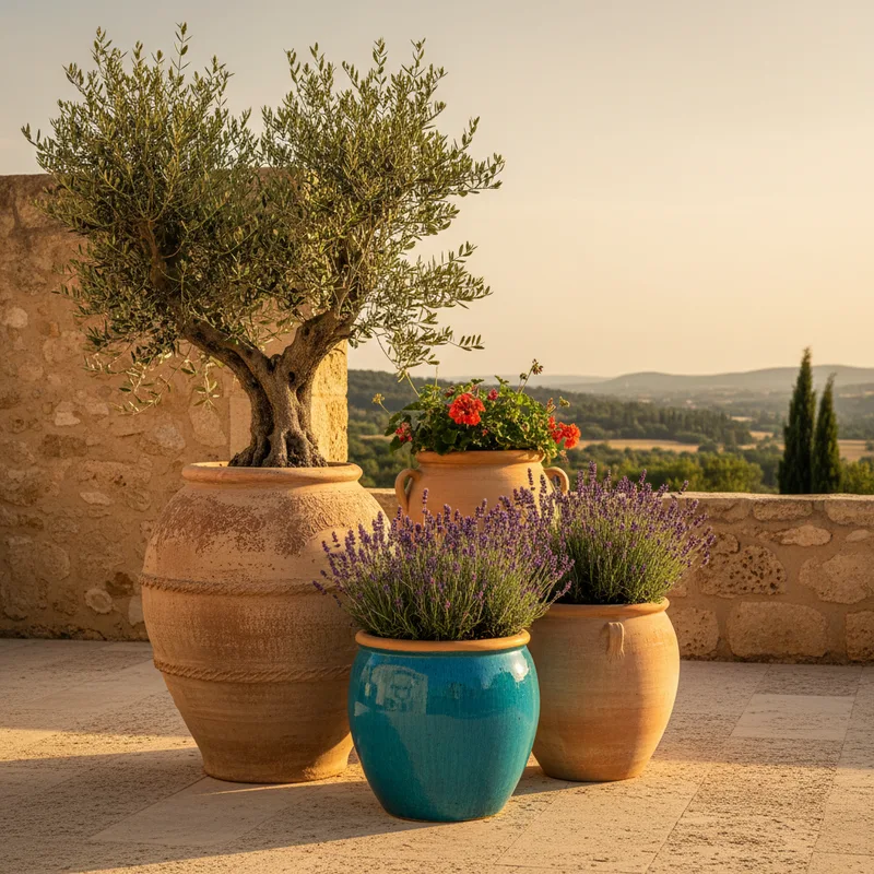 Choisir et disposer ses pots de plantes pour une terrasse réussie